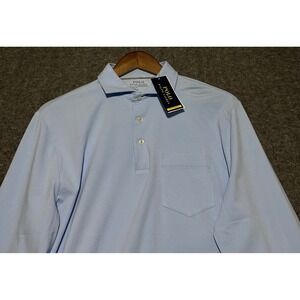 Polo ralph lauren polo shirt performance mens light blue stretch classic fit M